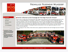 Tablet Screenshot of feuerwehr-wilnsdorf.de